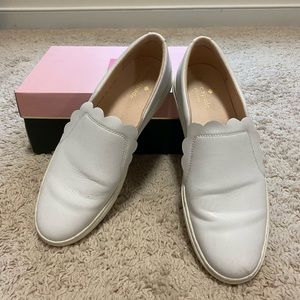 Kate Spade Scallop slip-on sneakers